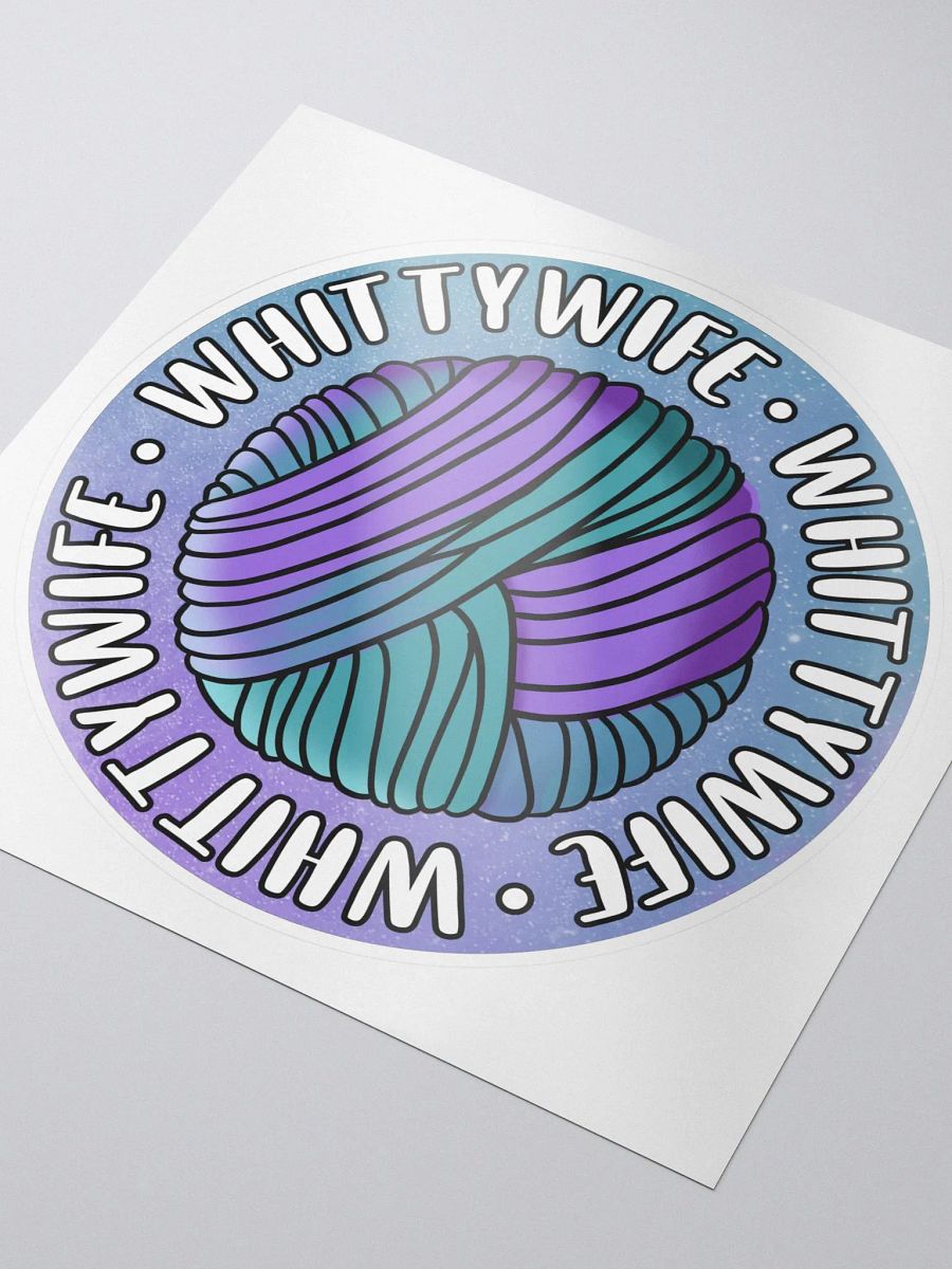 Condensed Logo Sticker product image (3)