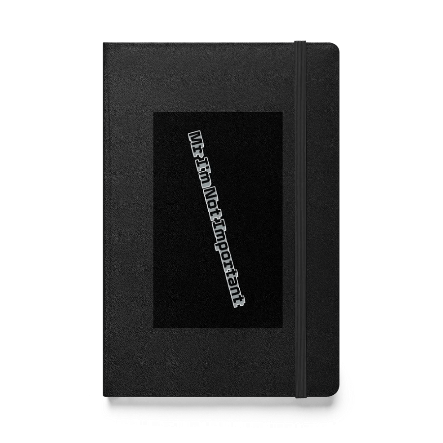 Hardcover Bound Notebook | JournalBook® - Mr I'm Not Important product image (2)
