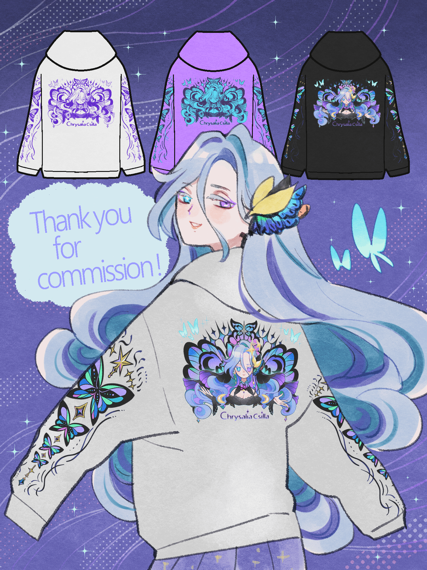 Chrysalia Birthday Hoodie Ver. MEMORIA product image (4)