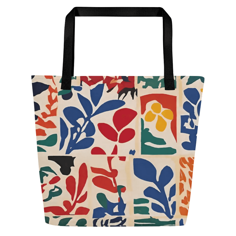 Matisse inspired design tote bag artist moms and friends product image (3)