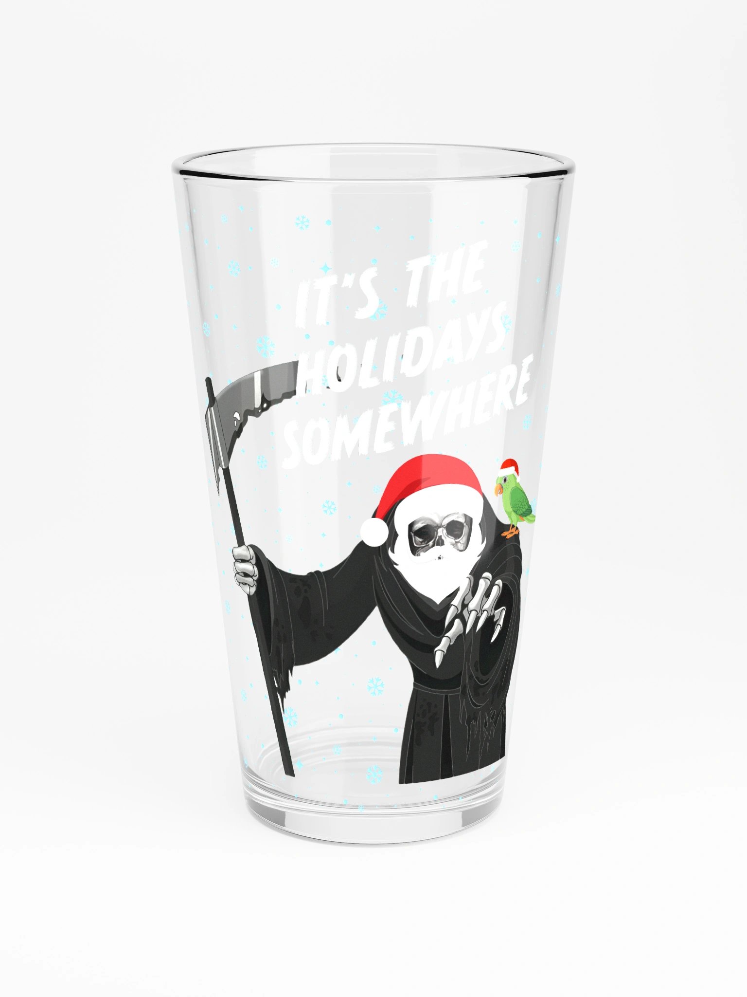 Holidays Somewhere Pint Glass product image (3)