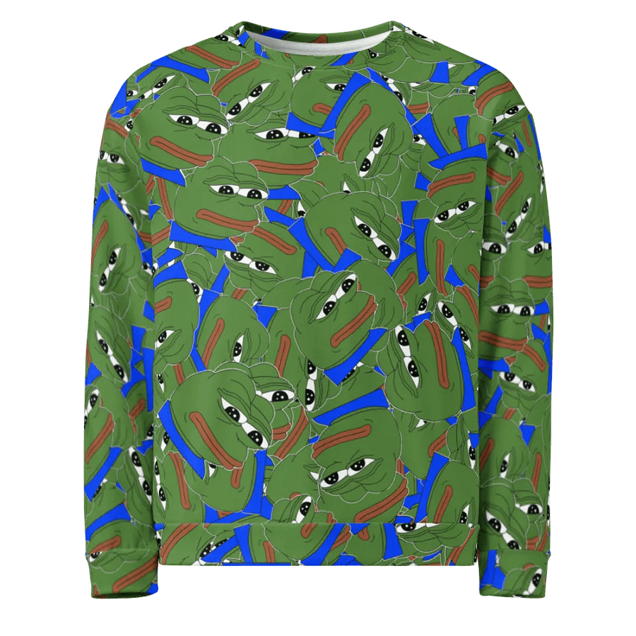 $PEPE Full Printed Unisex Sweatshirt product image (4)