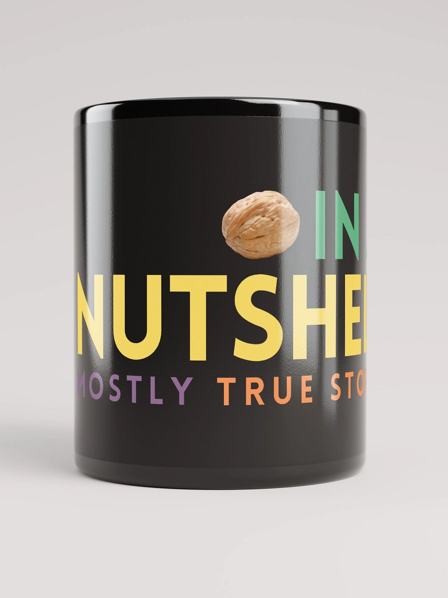 In a Nutshell Storytelling Black Mug product image (10)