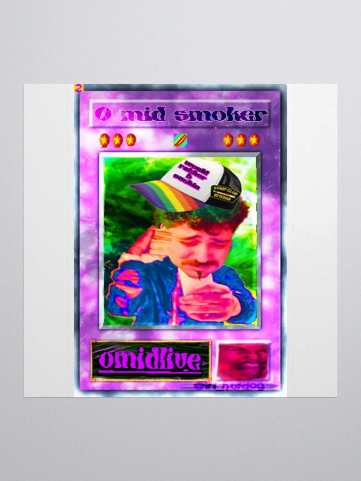 O mid smoker🔥2nd🔥Sticker product image (1)