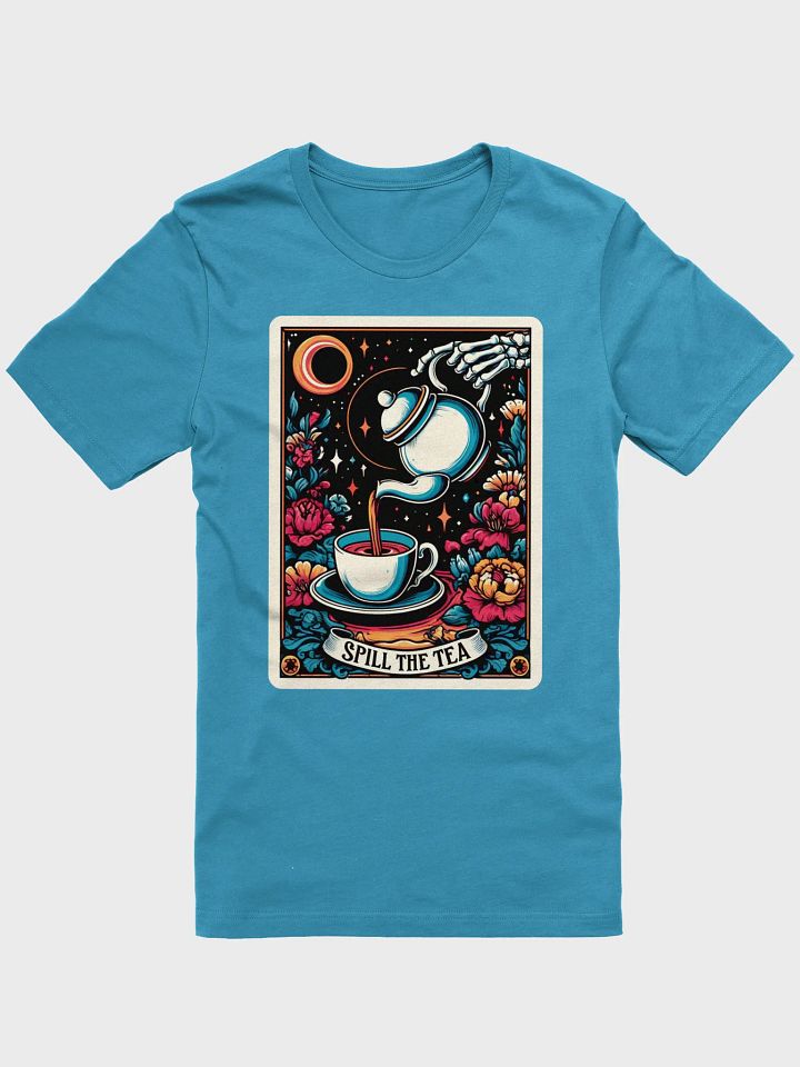 Spill the Tea Funny Tarot Card Tee product image (4)