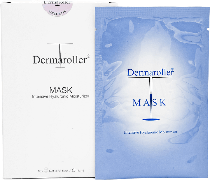 Dermaroller 玻尿酸補水保濕修護急救面膜 （10片*1盒） product image (1)