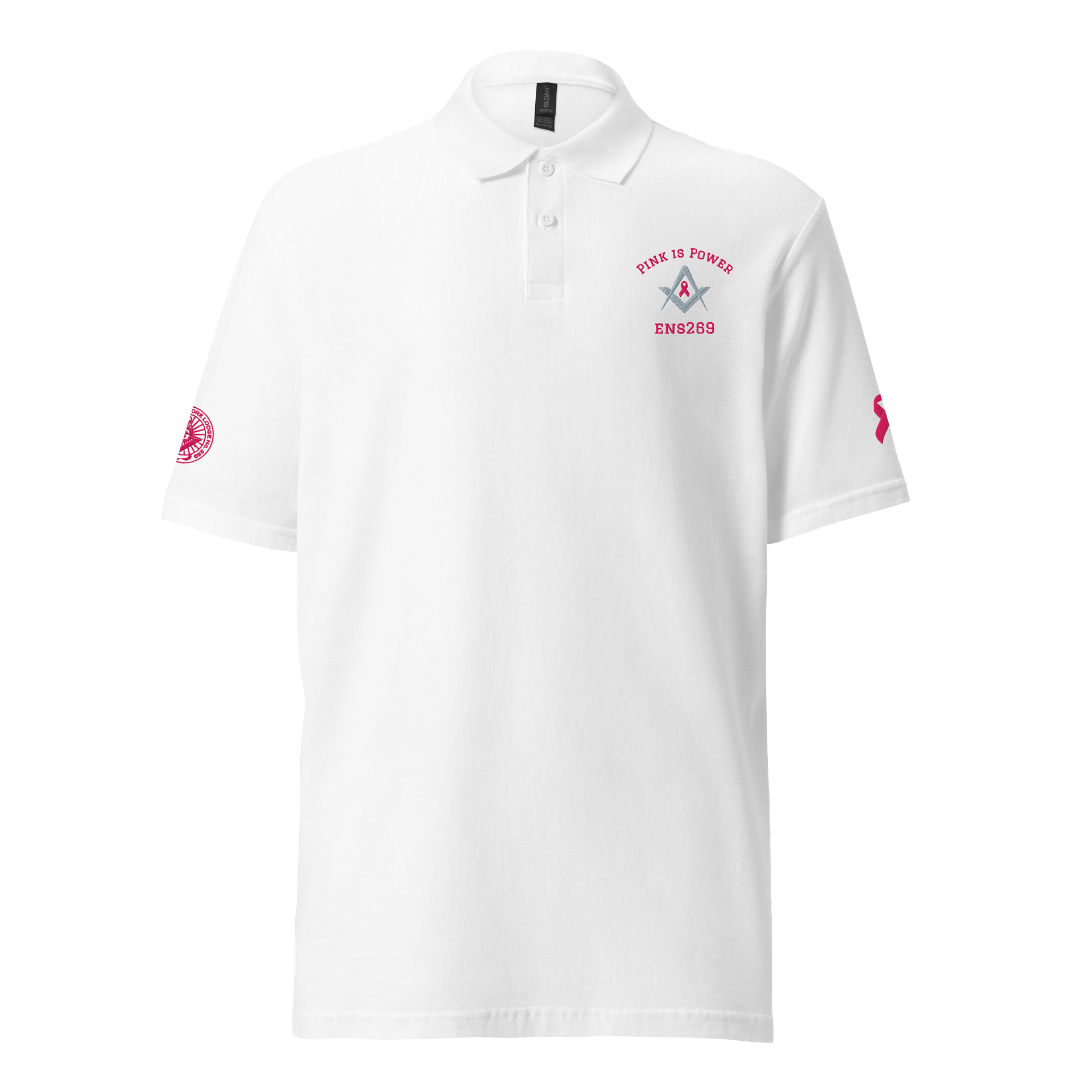 Pink is Power: Awareness Polo product image (1)