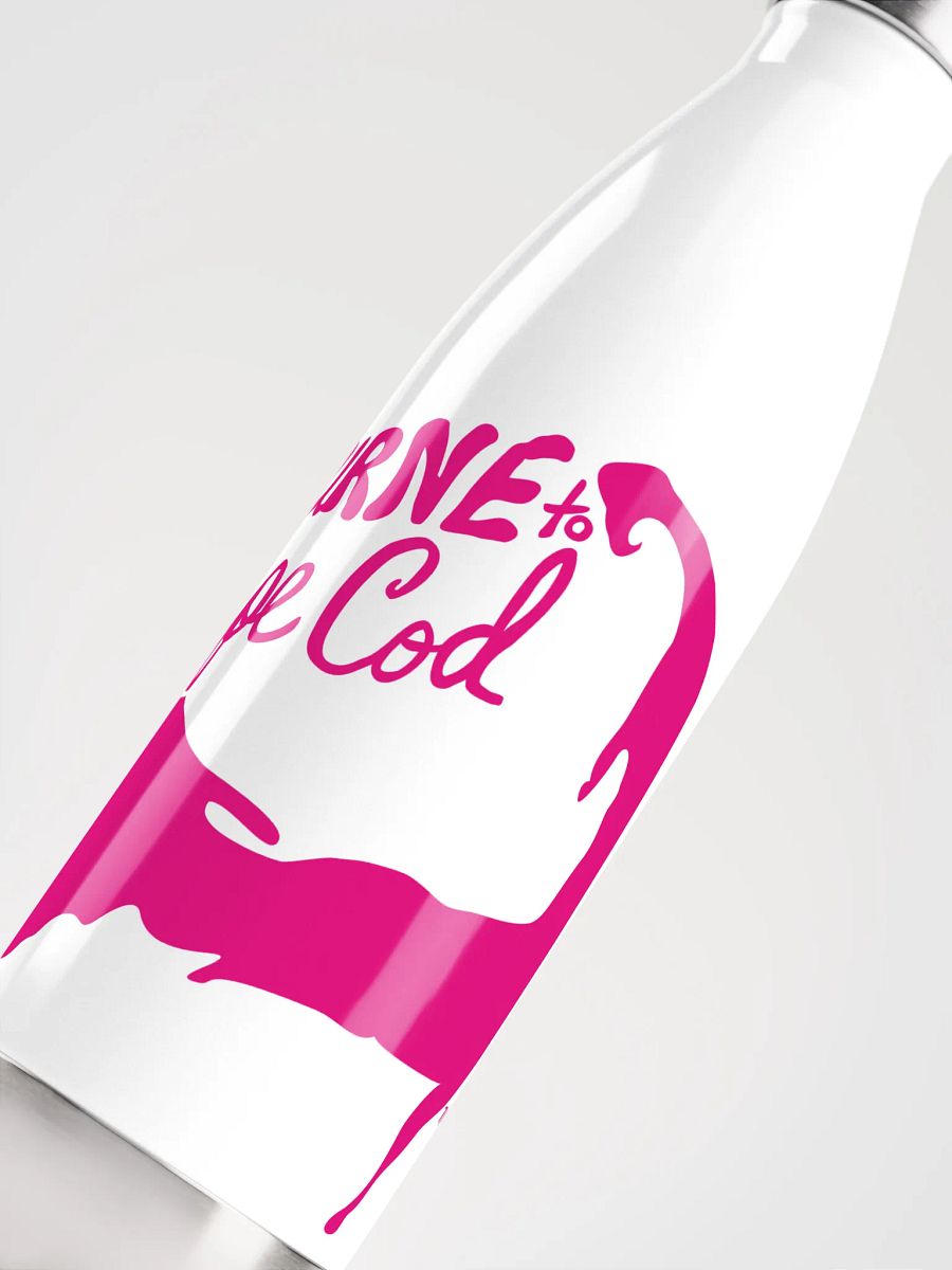 BOURNE to Cape Cod™ | Stainless Bottle | Vibrant Pink on White 💧 product image (5)