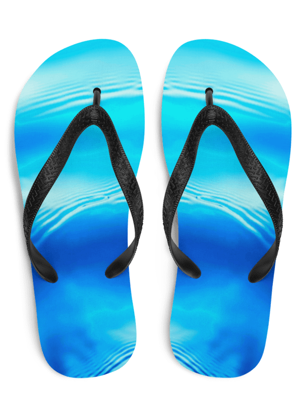Ripples on the Water Flip Flops product image (1)