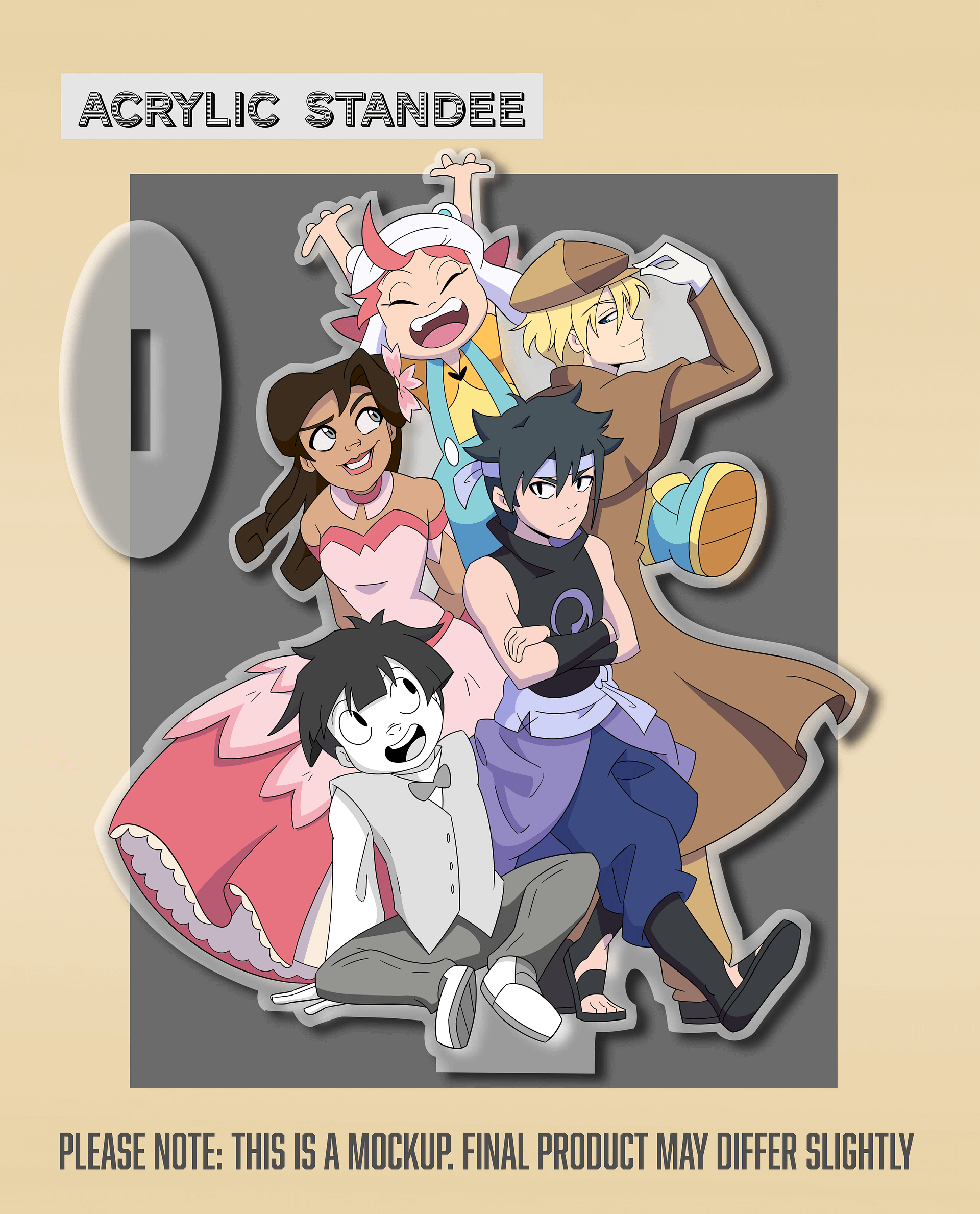 Art Of Murder Group Acrylic Standee (Limited Preorder) product image (1)