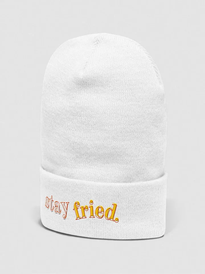 STAY FRIED cuffed beanie product image (42)
