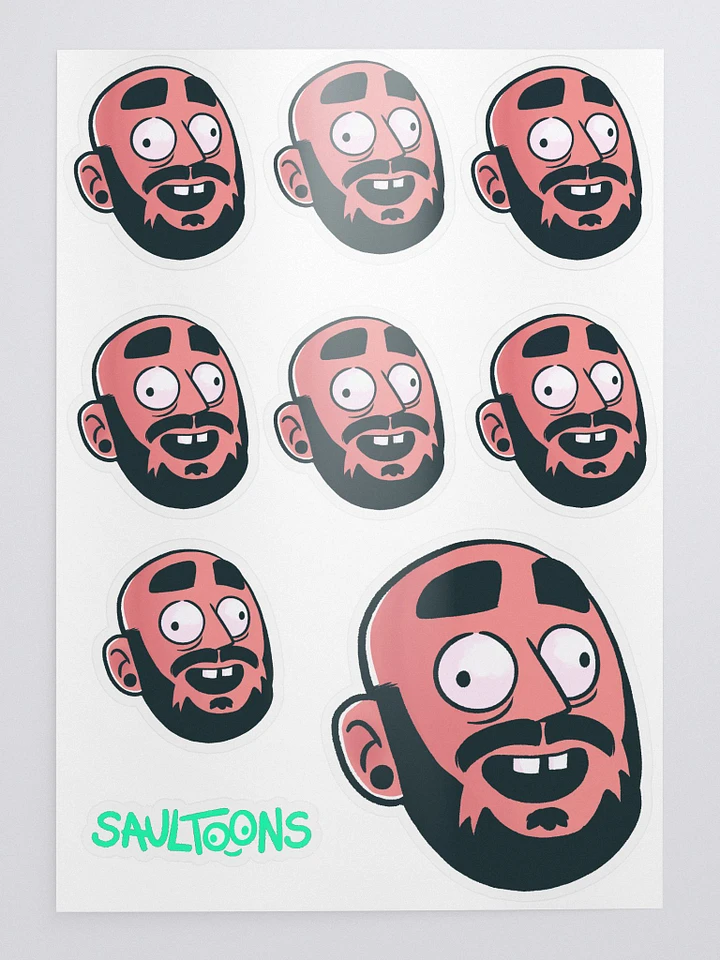 Baldtoons Sticker Pack product image (2)