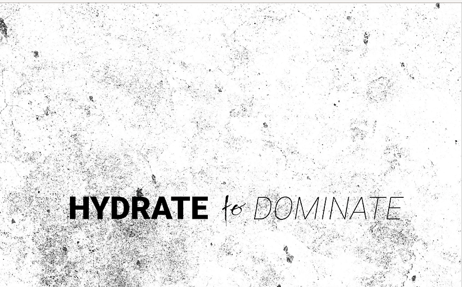 Hydrate to Dominate Water Bottle product image (6)