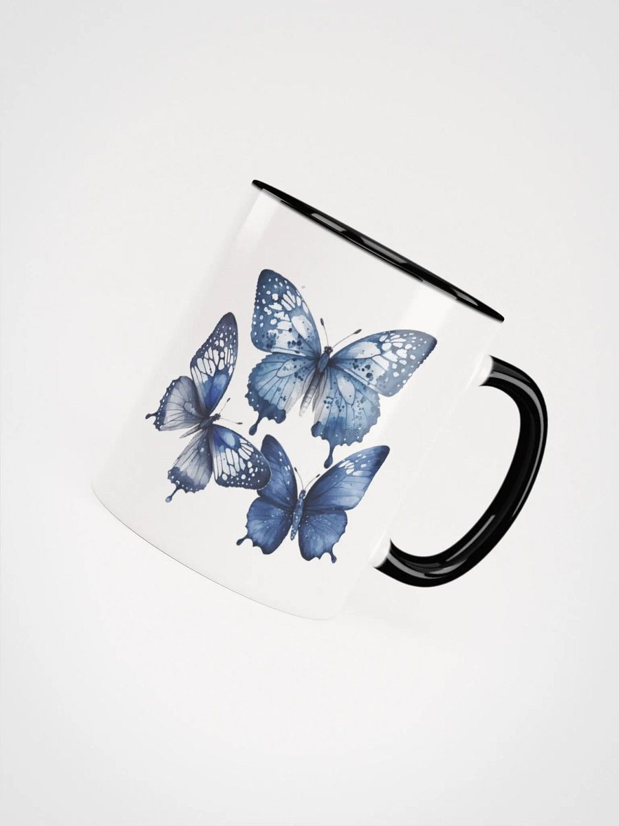 Pastel Blue Butterflies Mug product image (4)