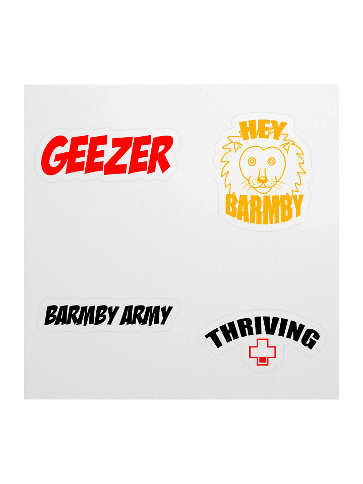 Classic Barmby Stickers product image (1)