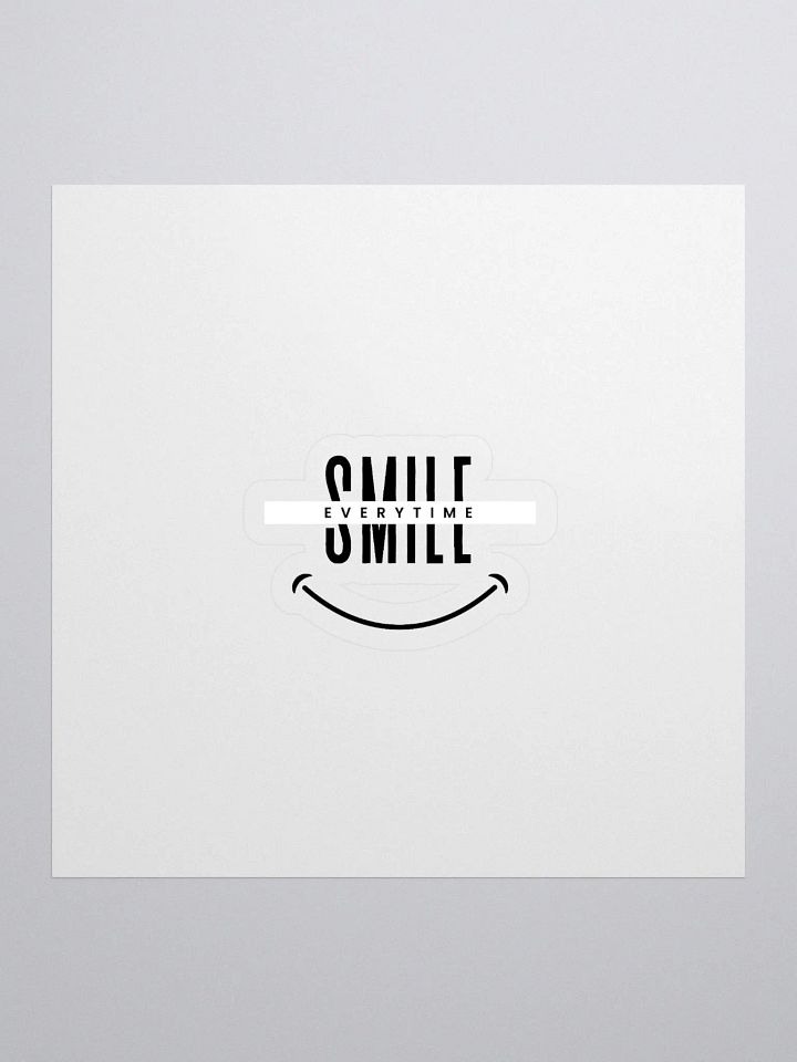 SMILE Everytime Kiss Cut Stickers product image (1)