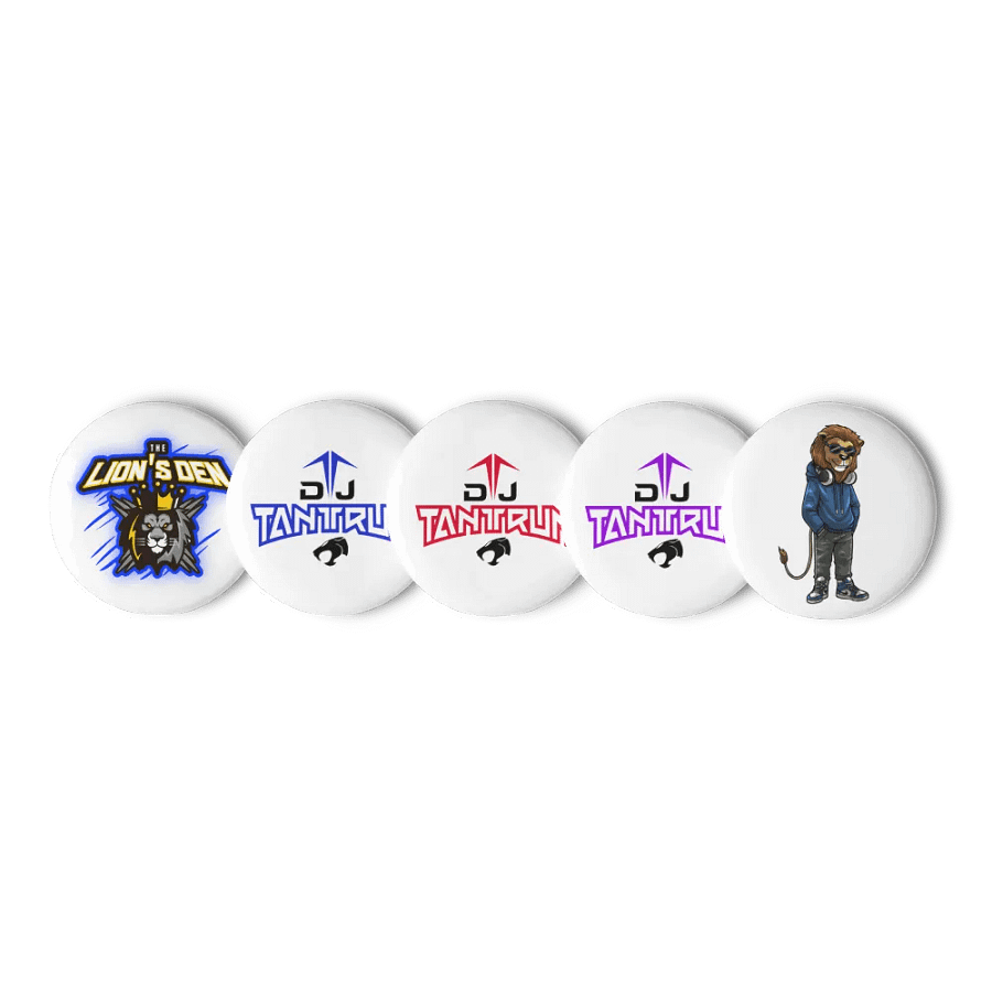 DJ TanTrum & Lion's Den Logo Pins product image (4)