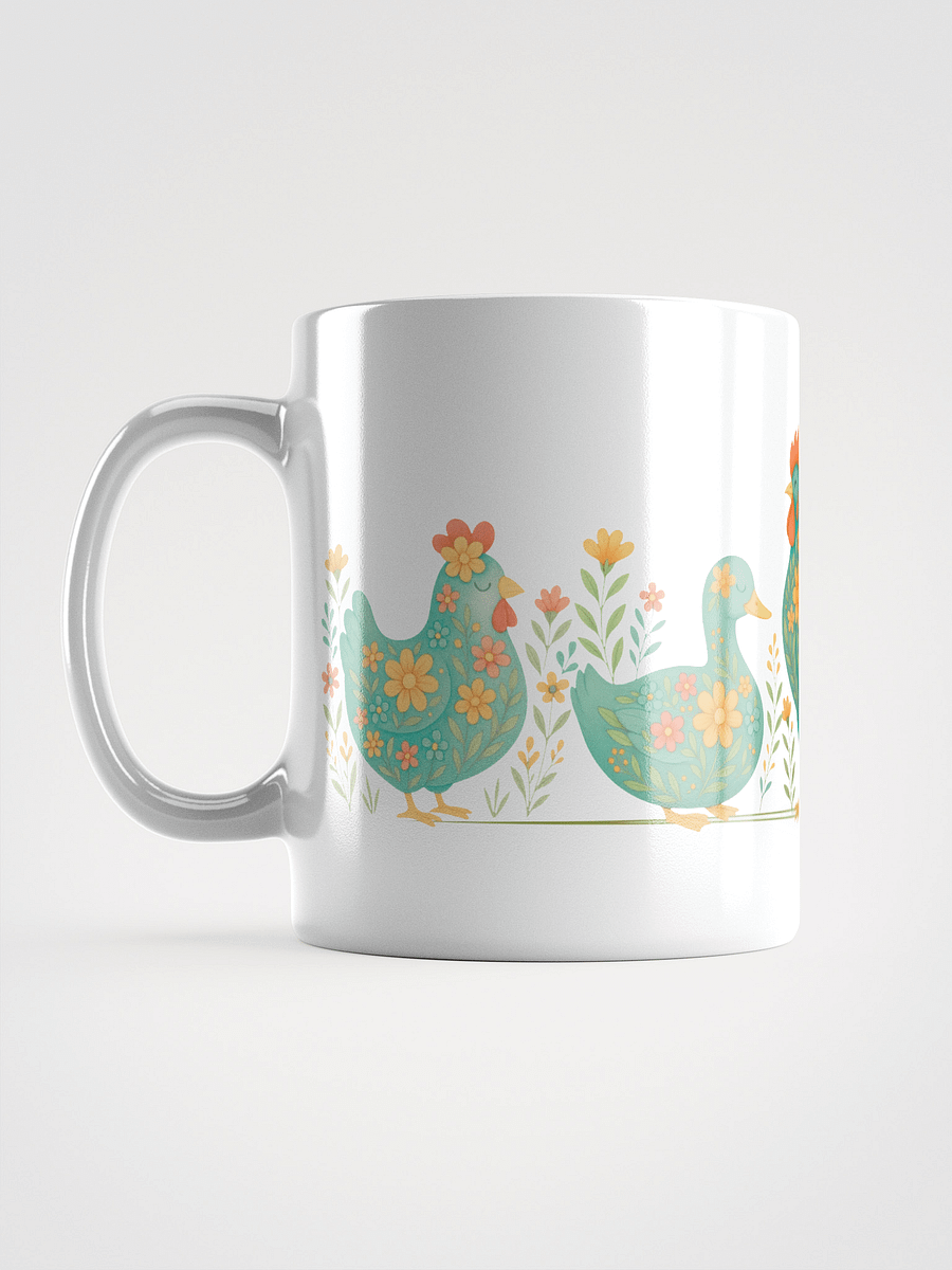 Mug Blanc - Ferme Fleurie Rétro Série 1 - Cadeau Original product image (6)