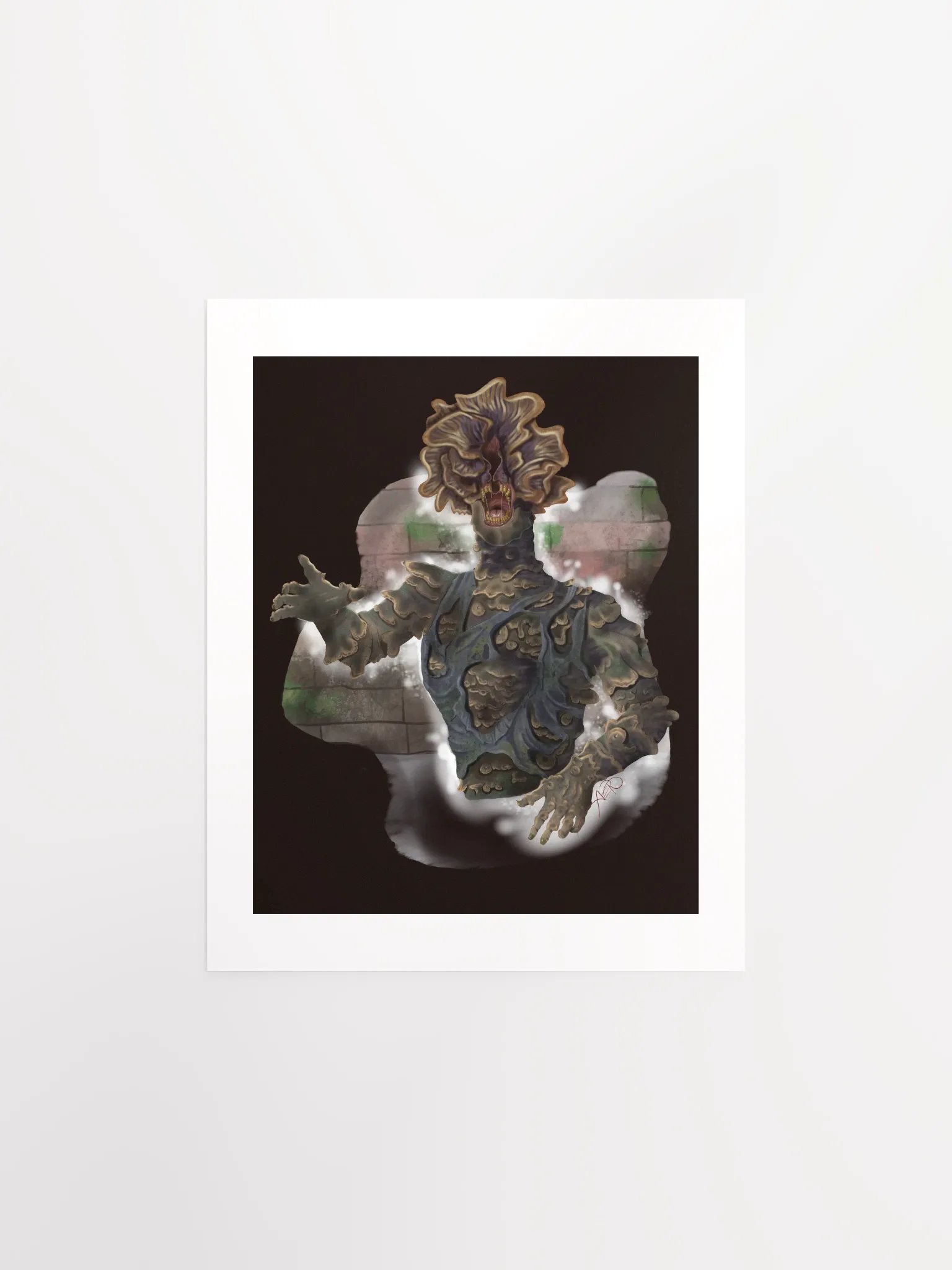 Cordyceps Matte Print with bleed product image (1)