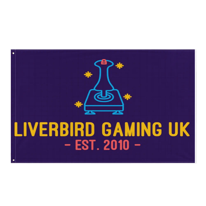Liverbird Emblem All-Over Flag product image (1)