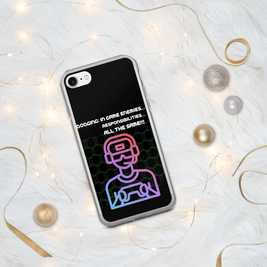Gamer's Responsibility Dodger iPhone Case product image (334)