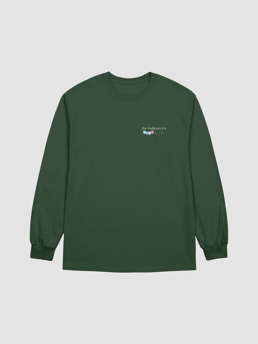 White Logo Long Sleeve T-Shirt product image (13)