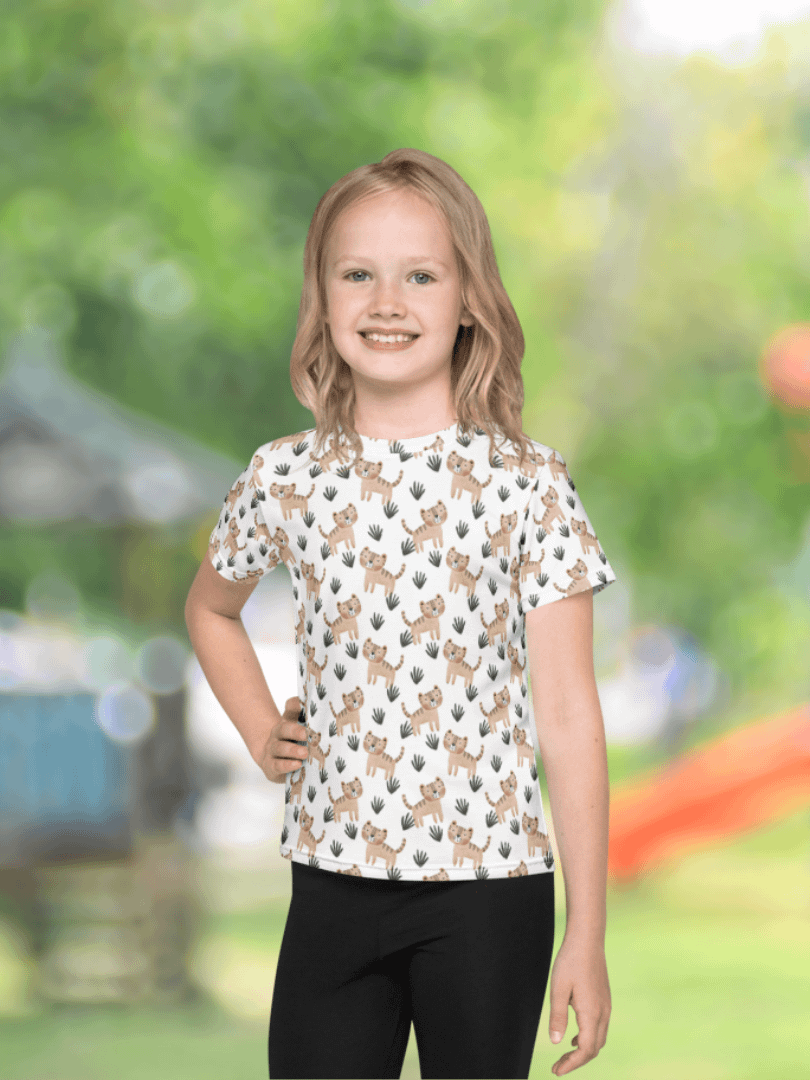 My little Cat | Unisex Kids Crew Neck T-Shirt product image (1)