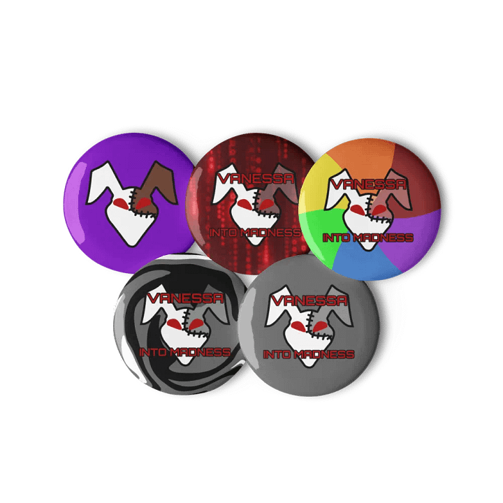 Vanessa Into Madness Button Set product image (1)