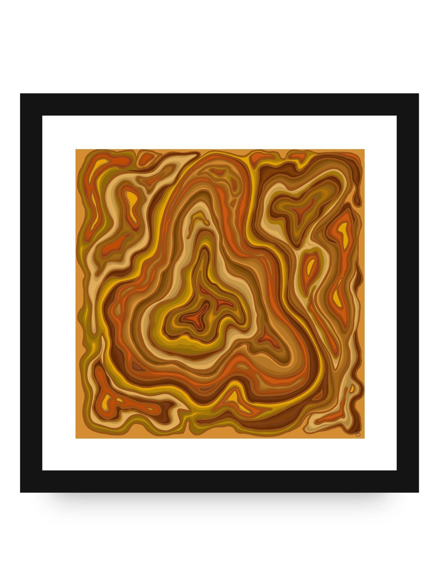 Spiraling Sands Matte Poster - Stone N 10 product image (21)