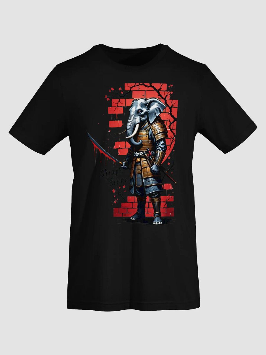 Samurai Elephant Strength in Silence T-Shirt product image (13)