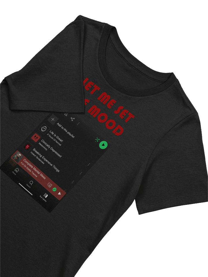 Personality Playlist Women's Tshirt product image (1)
