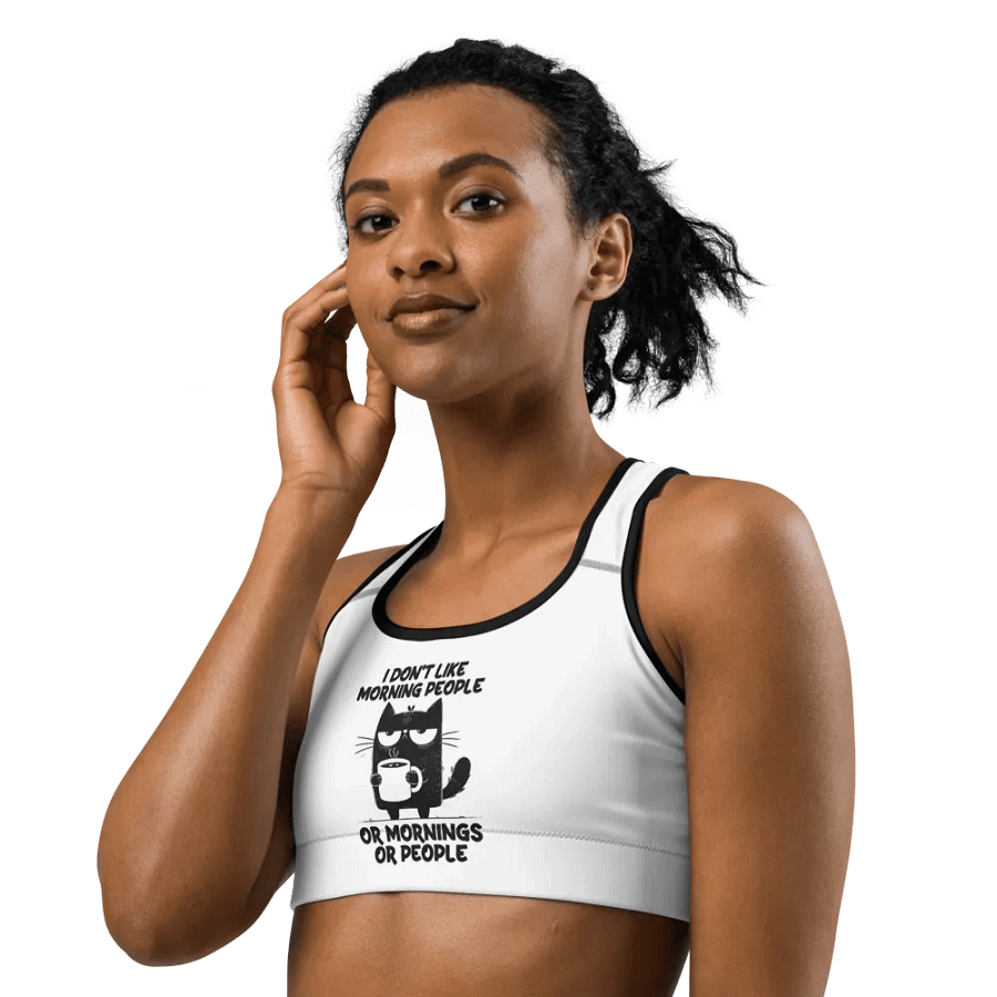 I Don’t Like Sports Bra product image (2)