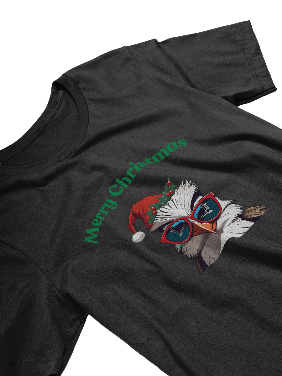 Festive Kookaburra Merry Christmas T-Shirt - Green product image (3)