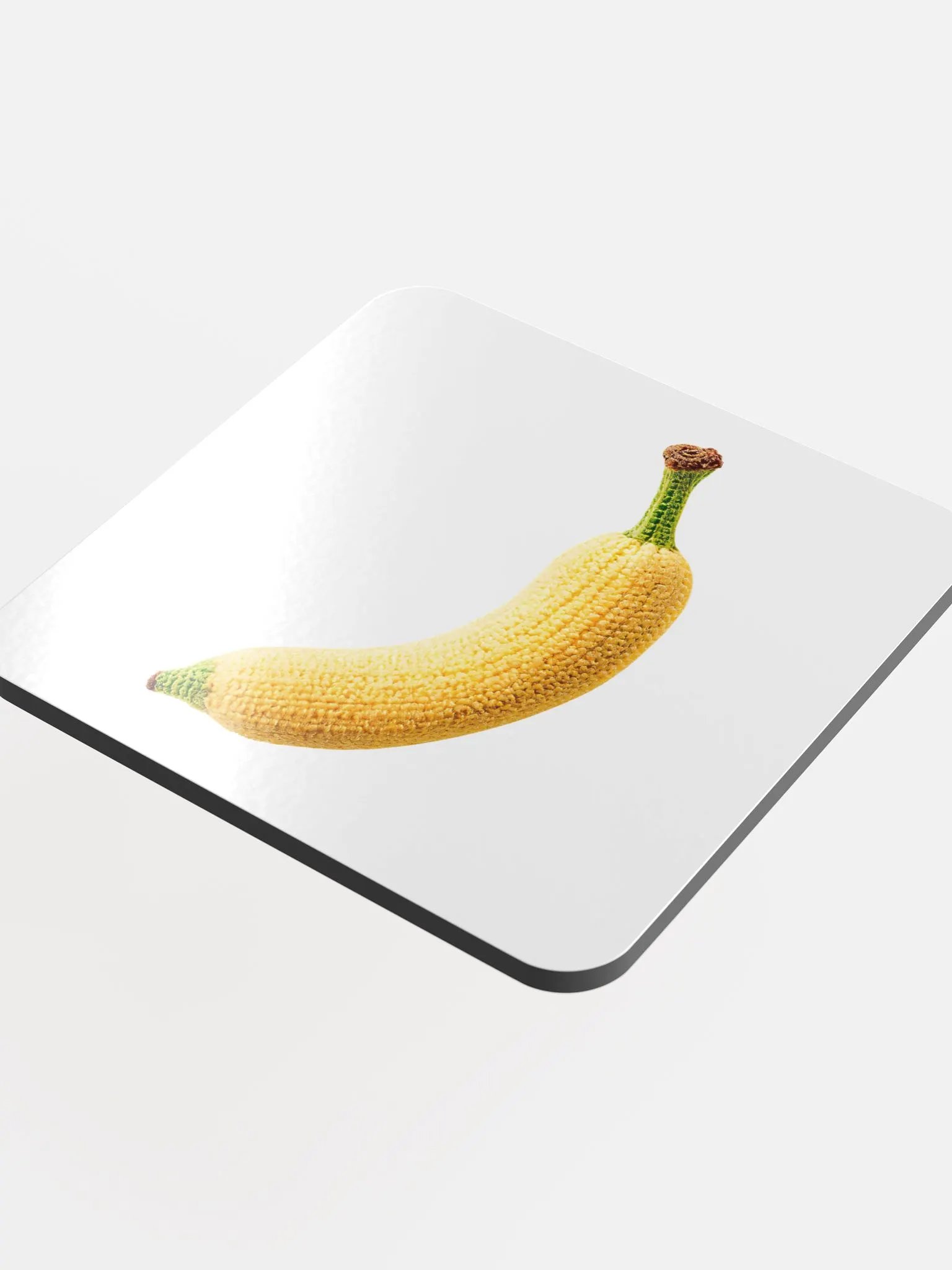 CozyAvocado Glossed Cork Coaster Banana #1 product image (4)