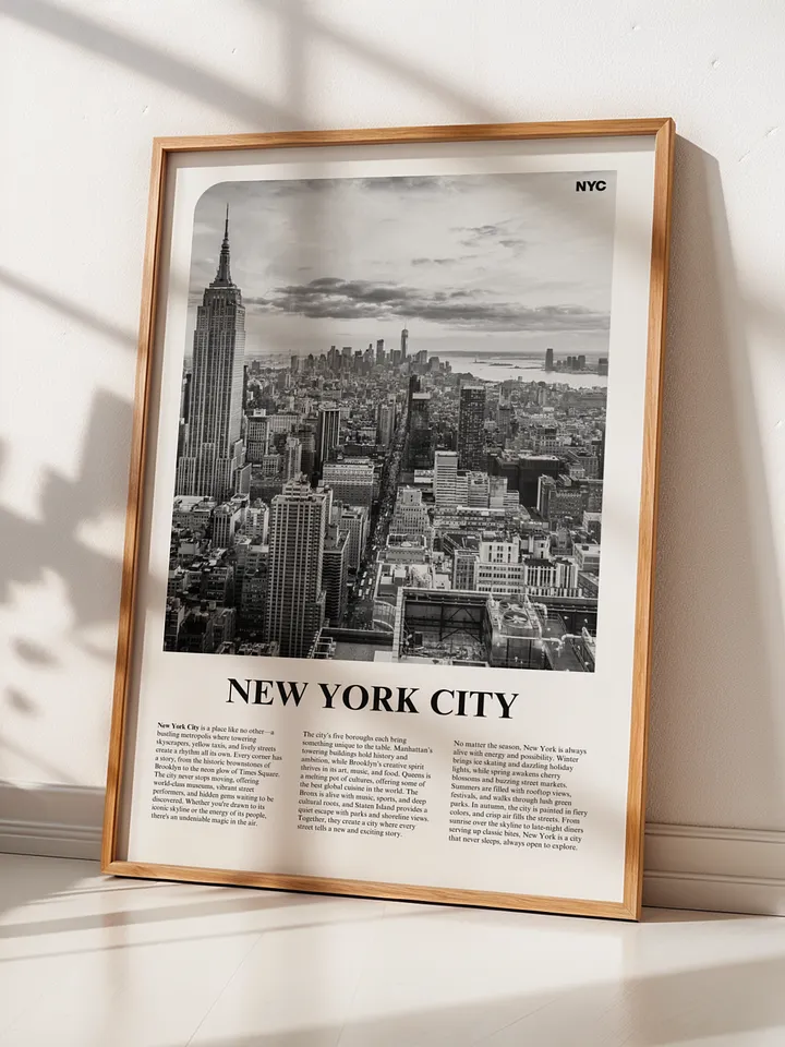 New York 01 Newspaper Poster product image (2)