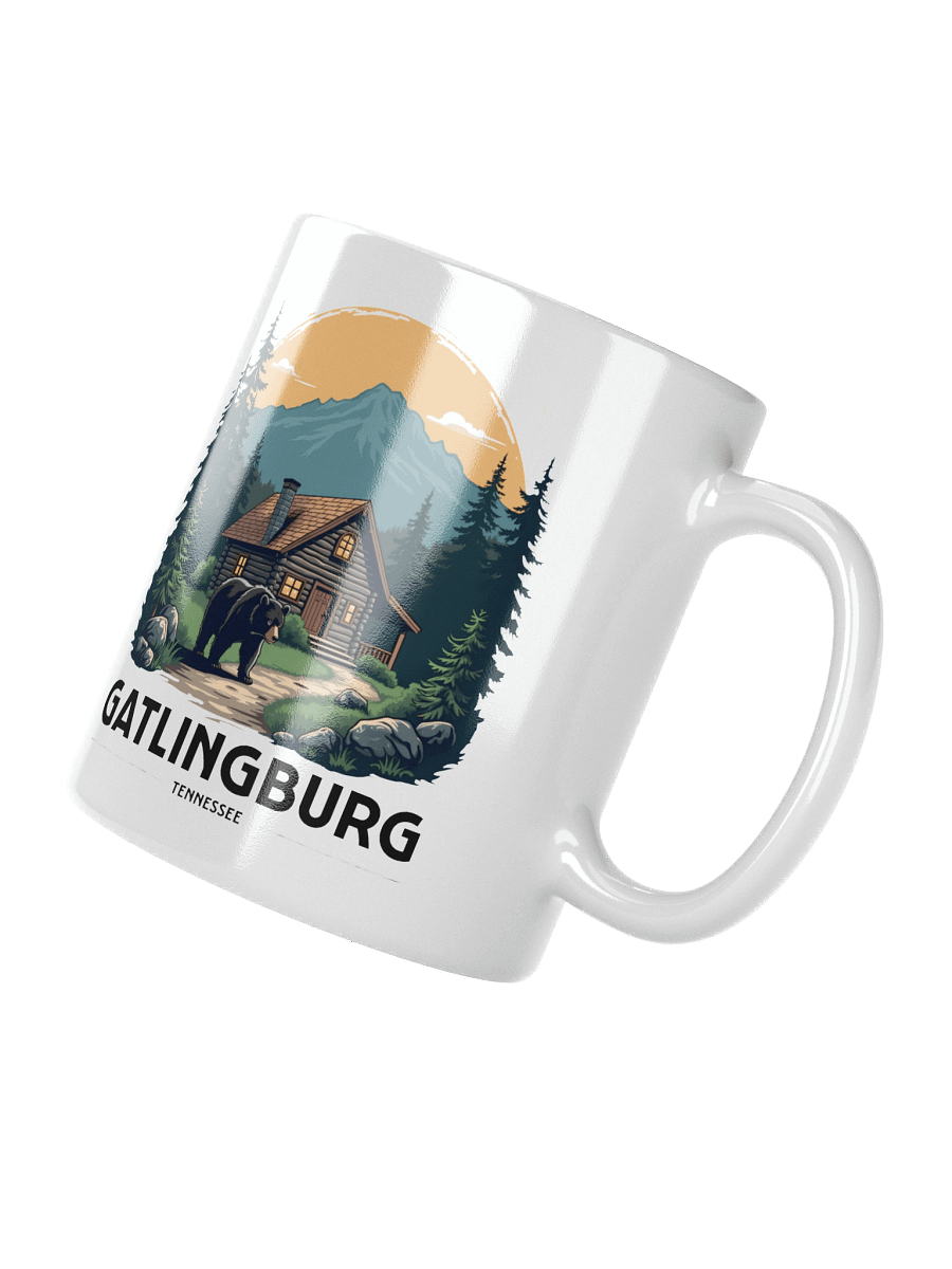 Gatlinburg, Tennessee Cabin in the Mountains Mug product image (9)