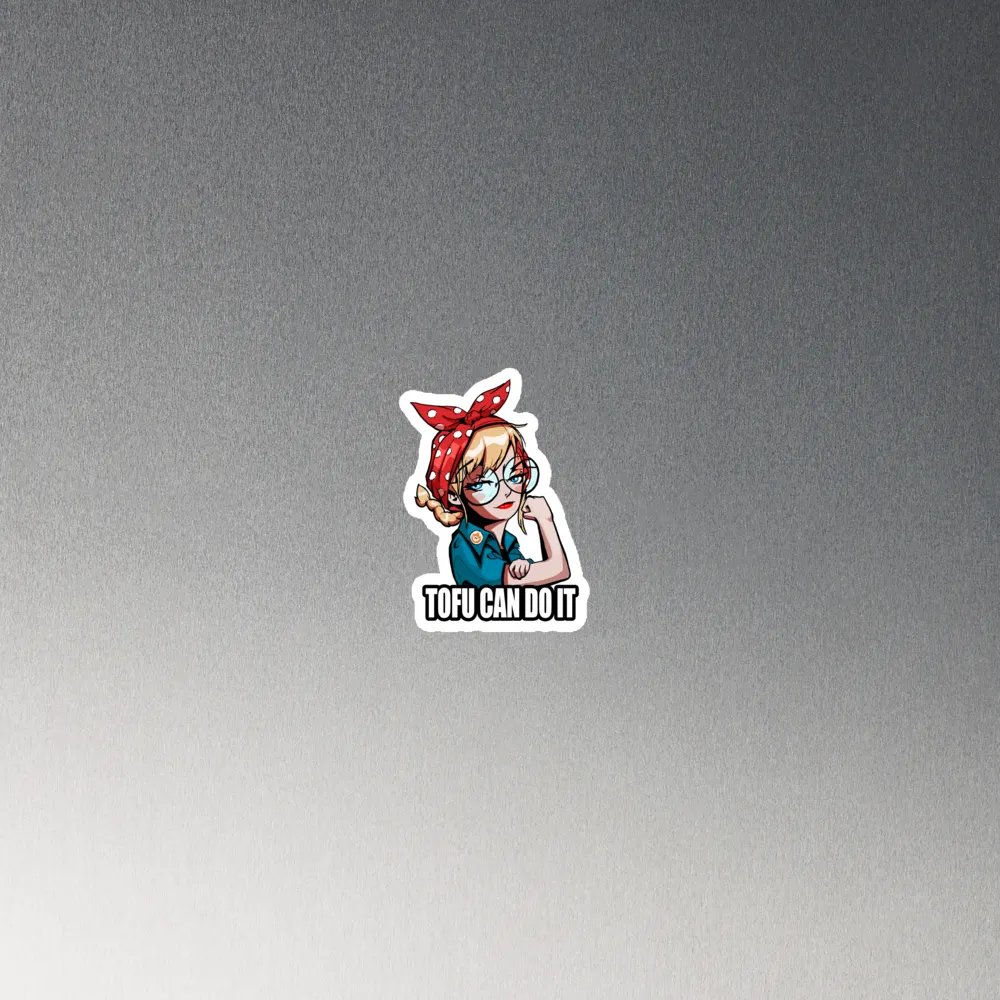 Tofu Can Do It Magnet product image (2)