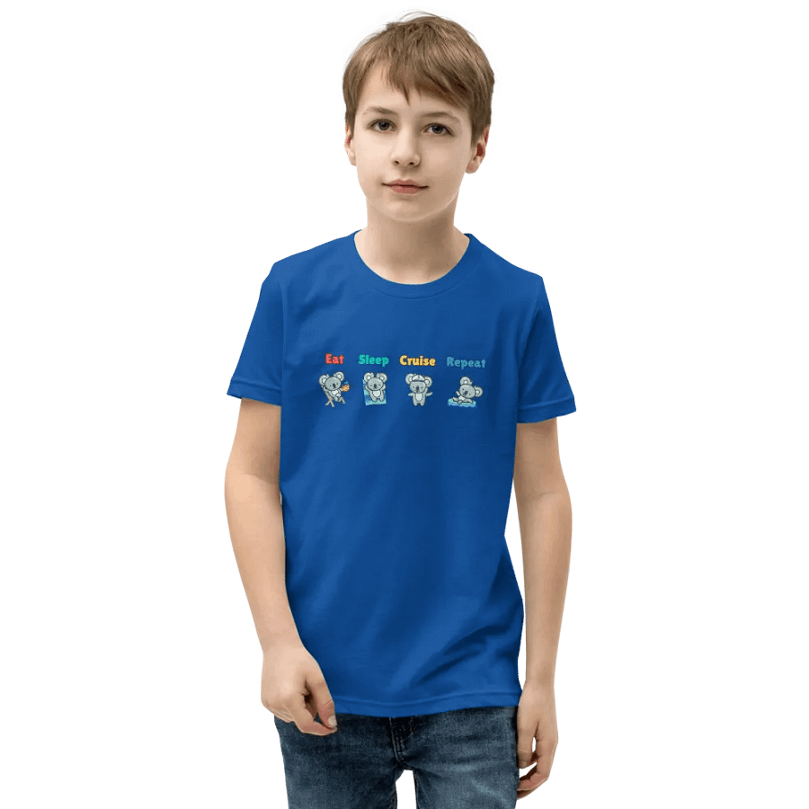 Eat Sleep Cruise Repeat! Koala's in a Line Shirt product image (4)