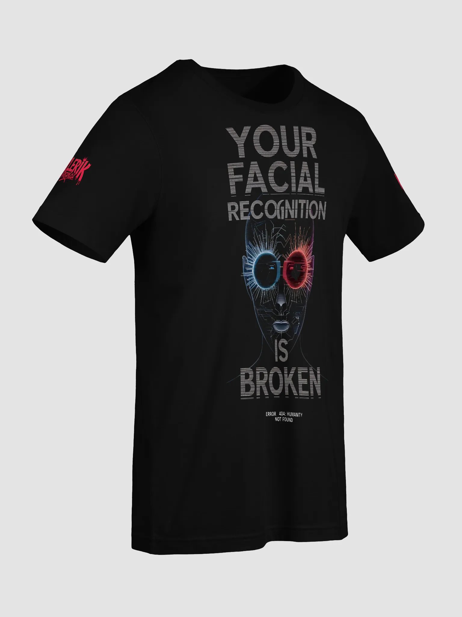 Rebellion Glitch T-Shirt - your facial recognition is broken product image (9)