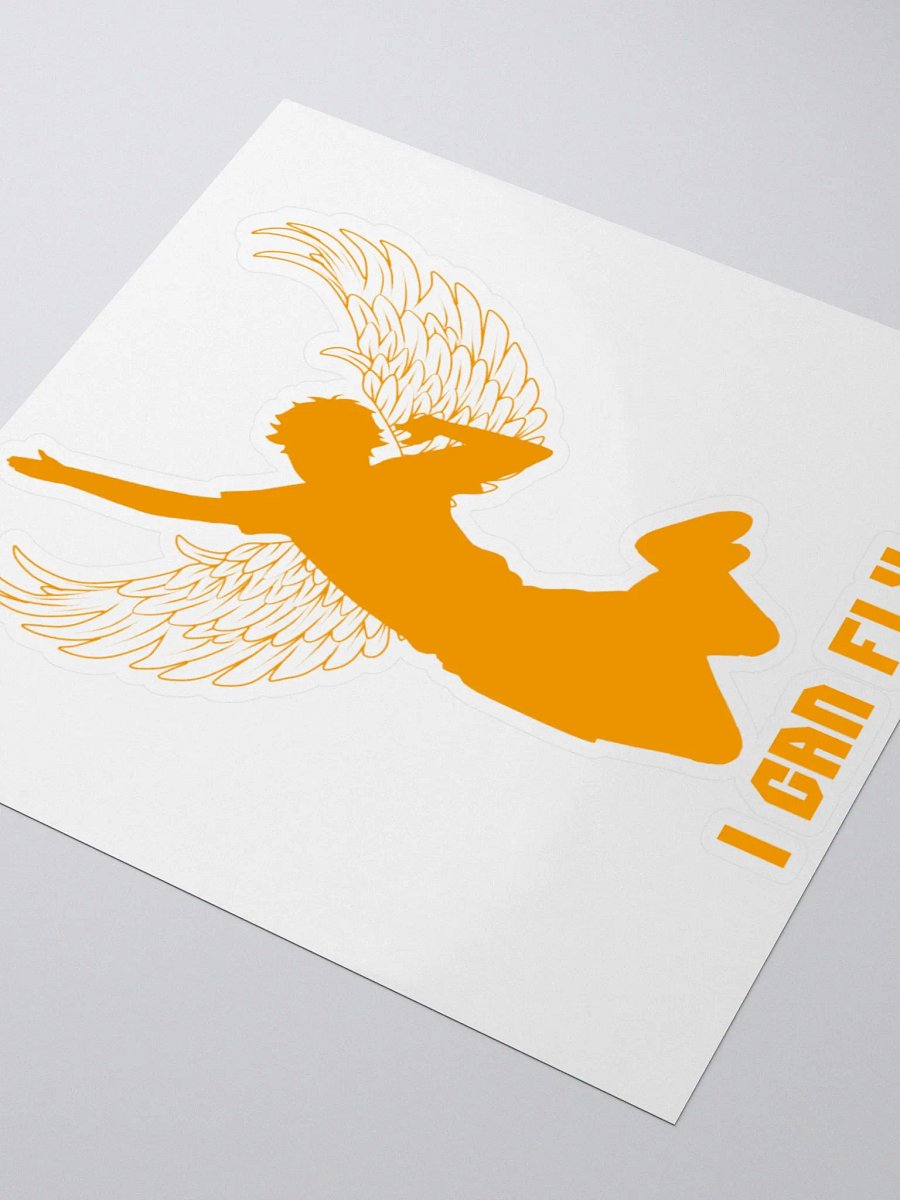 Hinata 'I Can Fly' Orange Sticker product image (8)