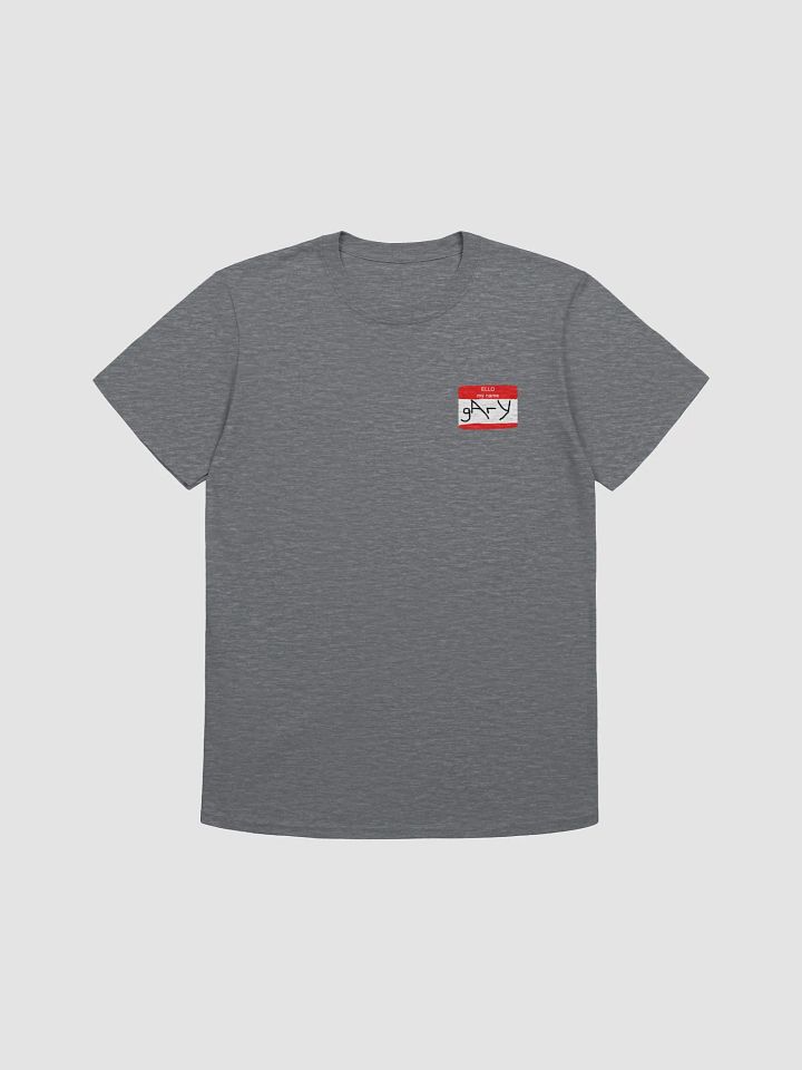 "gArY" name-tag t-shirt product image (1)