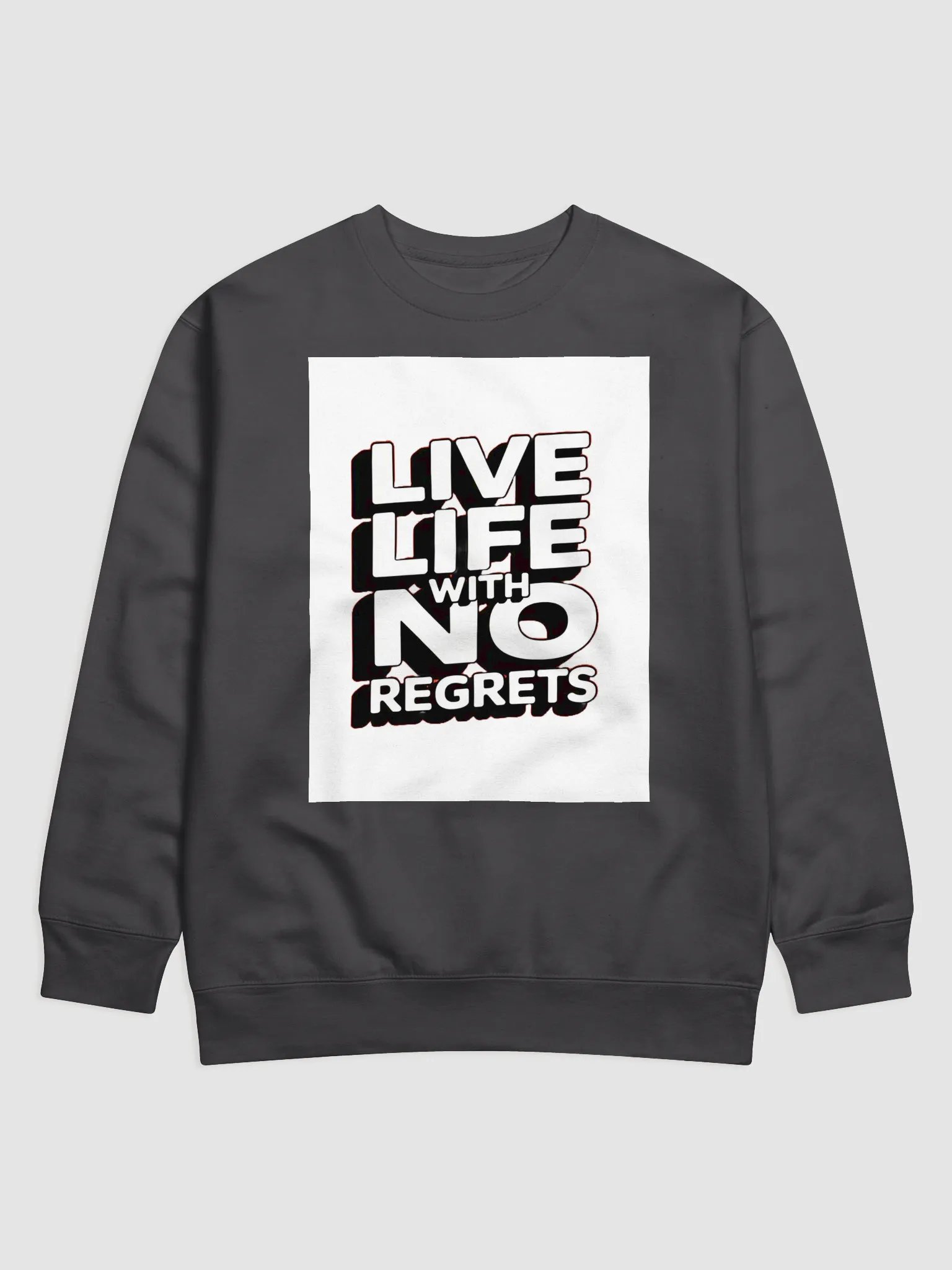 No Regrets Statement Sweatshirt product image (10)