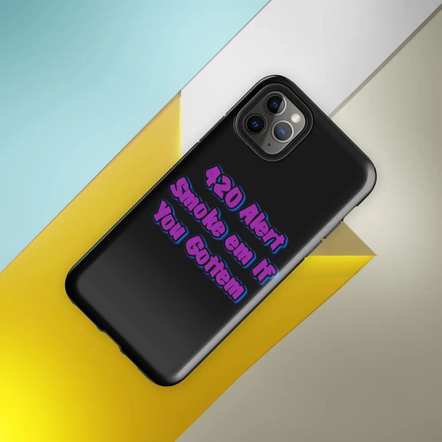 420 Alert Purple Haze iPhone® Tough Case product image (40)