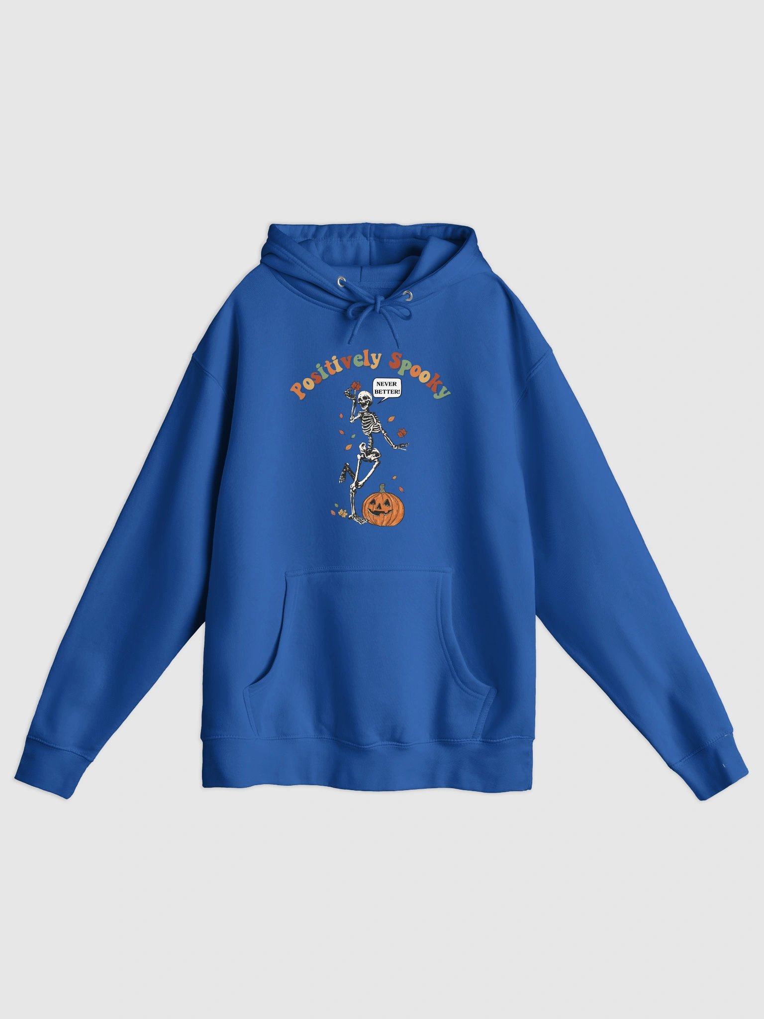 Retro Spooky Skeleton Halloween Hoodie product image (20)