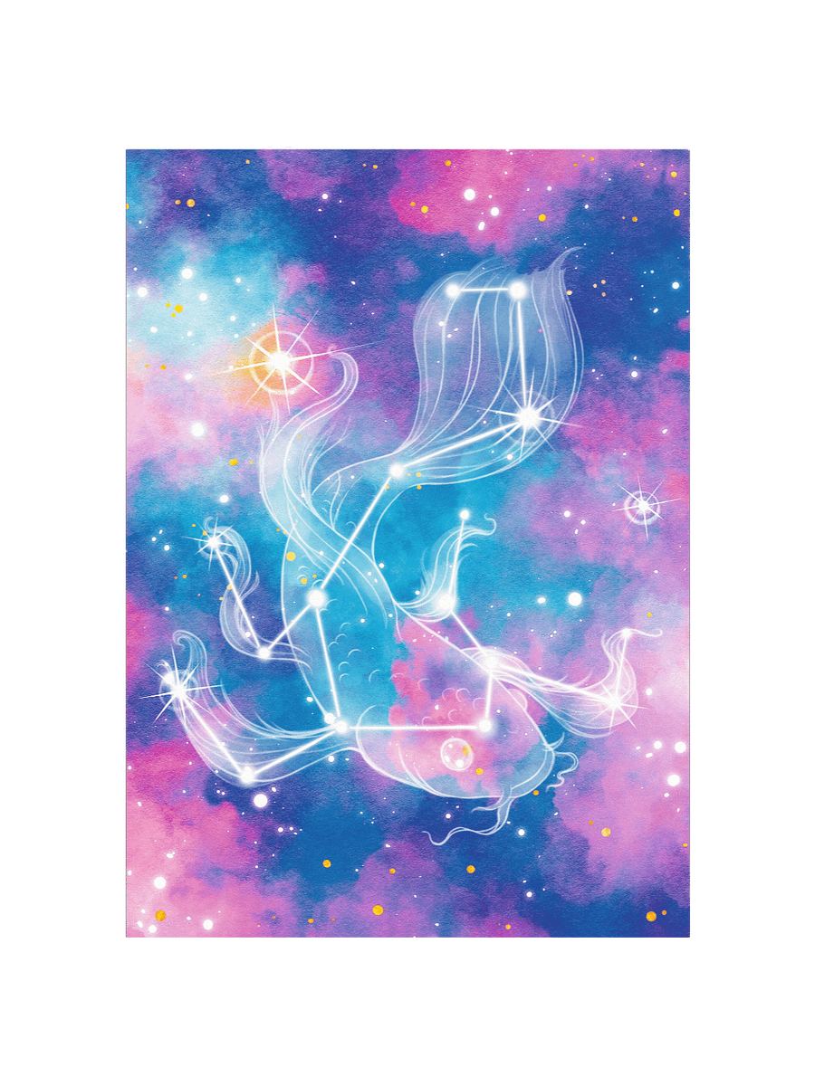 Cotton Candy Galaxy Koi - Print product image (1)