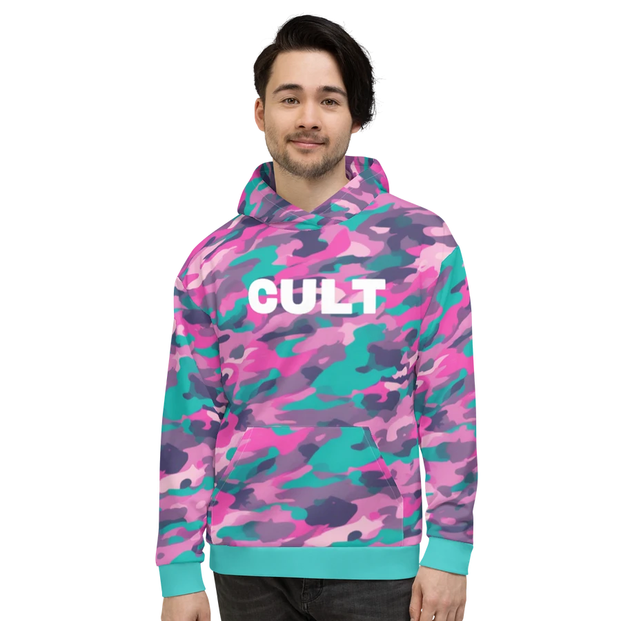 PINKTEAL CAMO HOODIE product image (3)