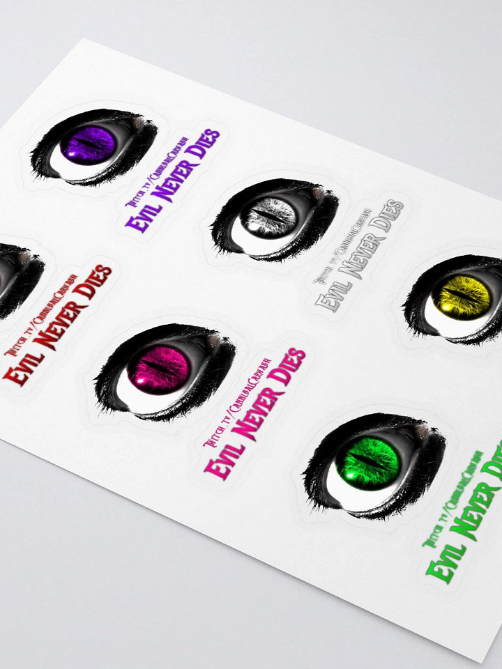 RPPWGY - Evil Never Dies Stickers product image (2)