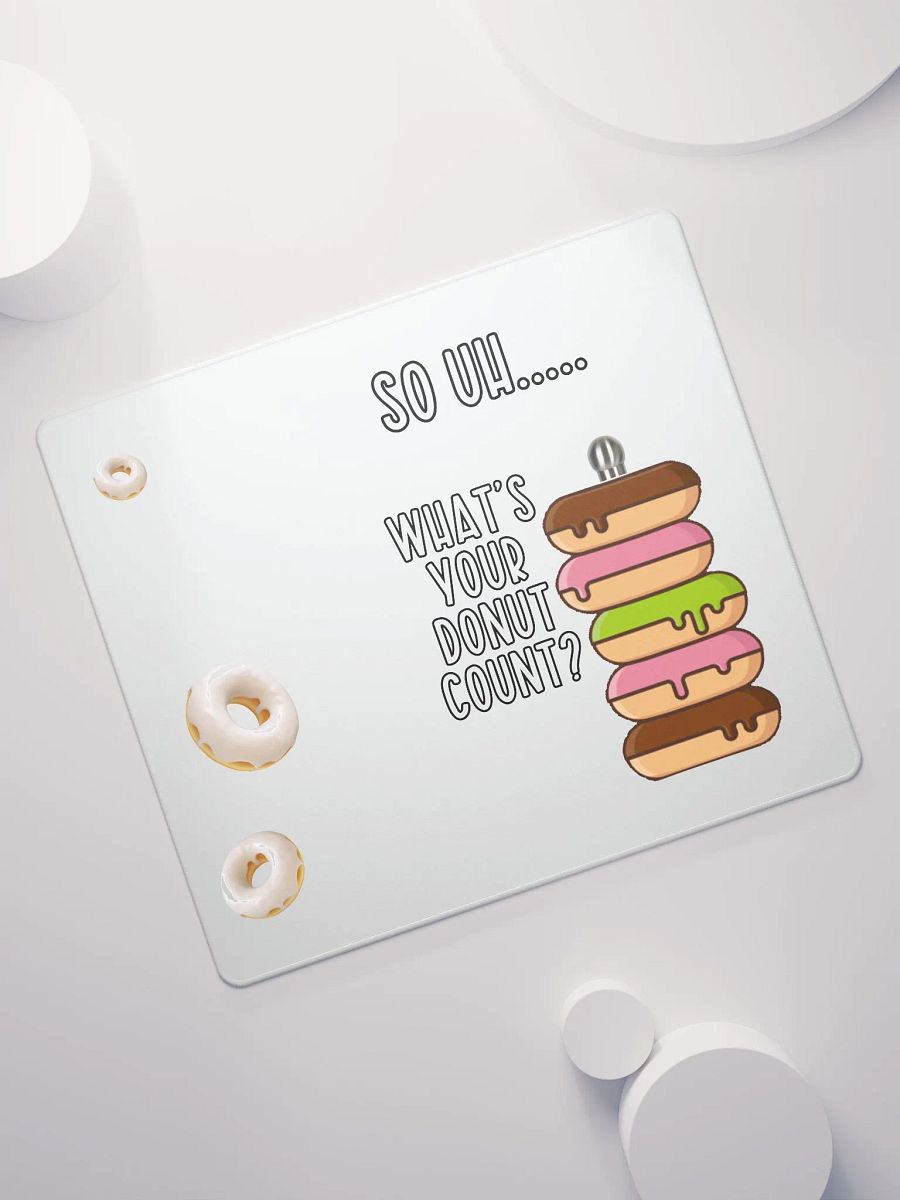 Donut Count Mousepad product image (7)