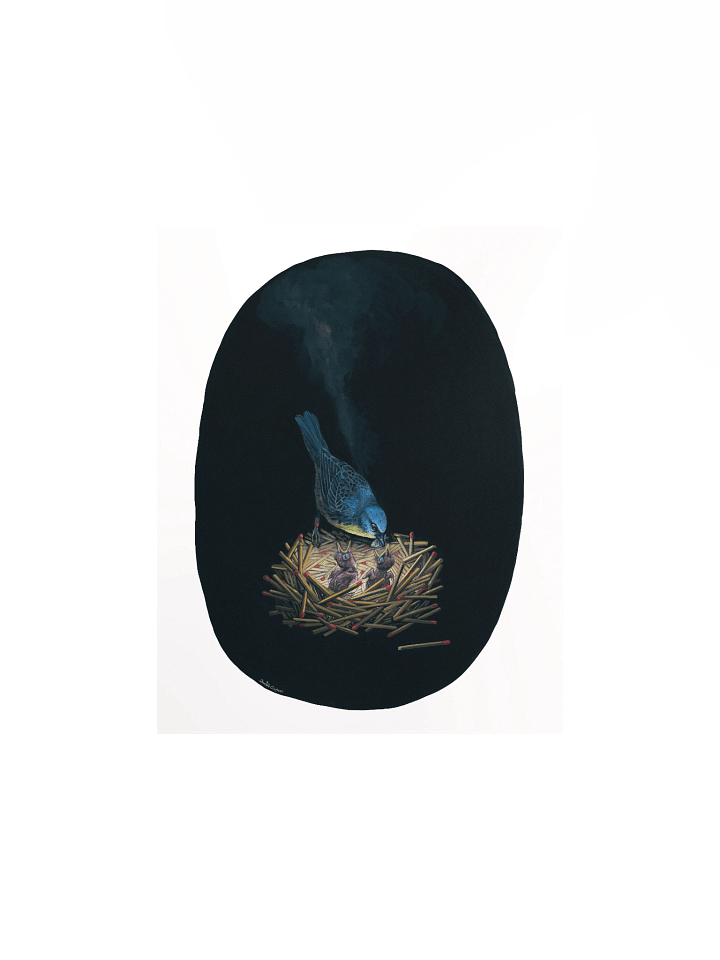Prescribed Burn (Kirtland's Warbler) - Art Print product image (2)