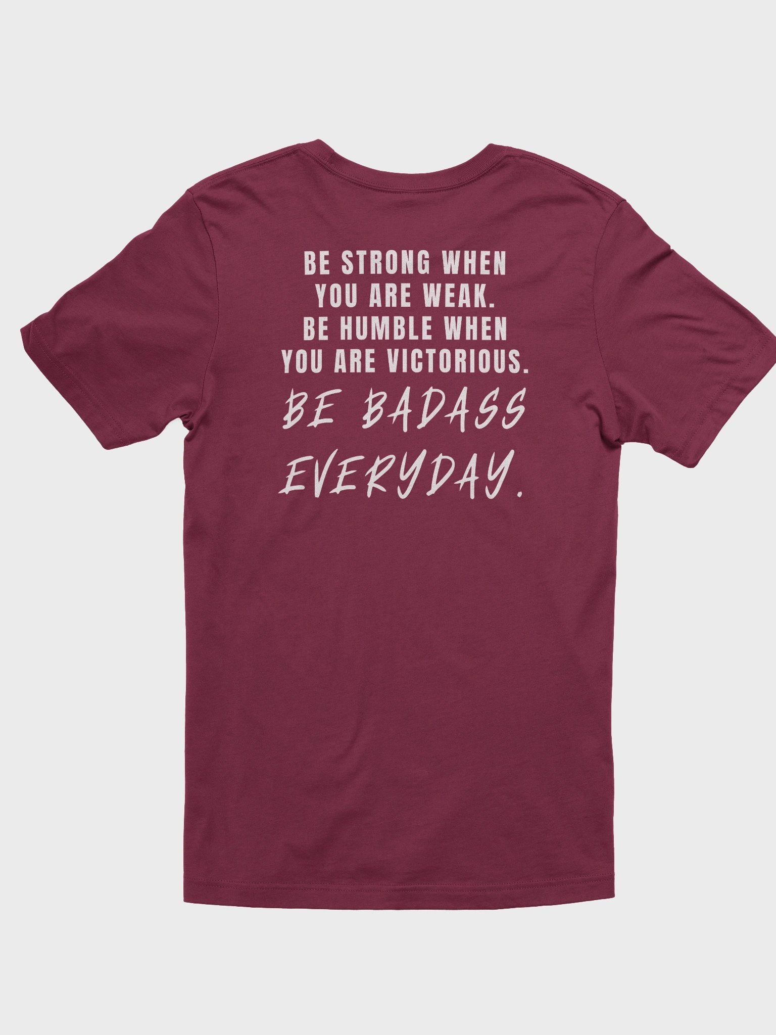 Bella+Canvas Be Badass Motivational Supersoft T-Shirt product image (2)